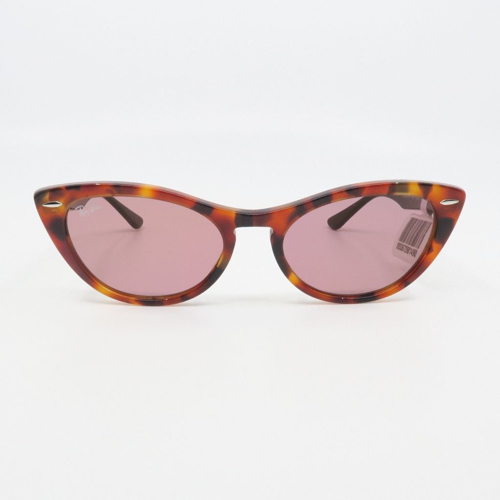 Ray-Ban RB4314N 1249/UO 54mm NINA Brown Tortoise/Pink Icons Flash New Sunglasses - Picture 2 of 6